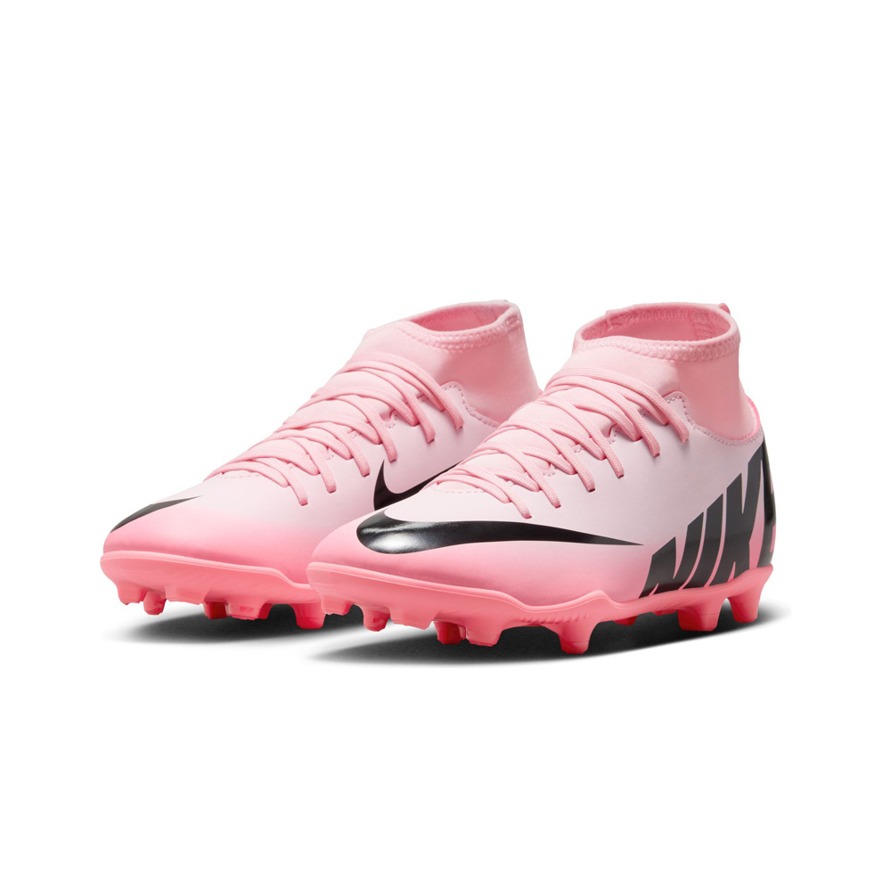 Nike botas de futbol niño cesped artificial MERCURIAL SUPERFLY 9 CLUB JR FG/MG RSNE lateral interior