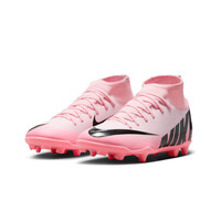 Nike botas de futbol niño cesped artificial MERCURIAL SUPERFLY 9 CLUB JR FG/MG RSNE lateral interior