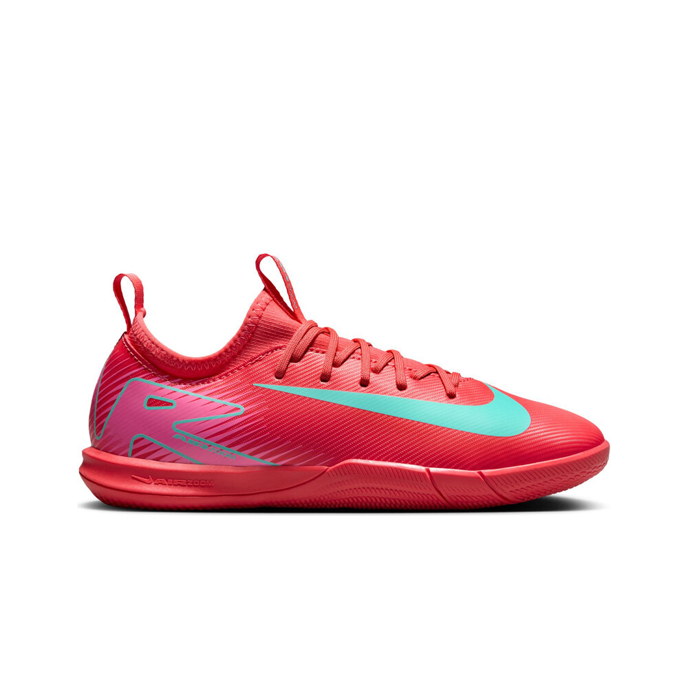 Nike botas fútbol sala niño JR MERCURIAL ZOOM VAPOR 16 ACADEMY IC ROVE lateral exterior