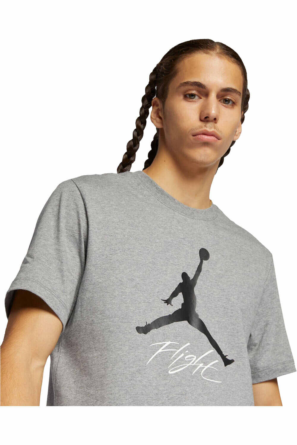 Nike camiseta baloncesto JUMPMAN FLIGHT HBR TEE vista detalle