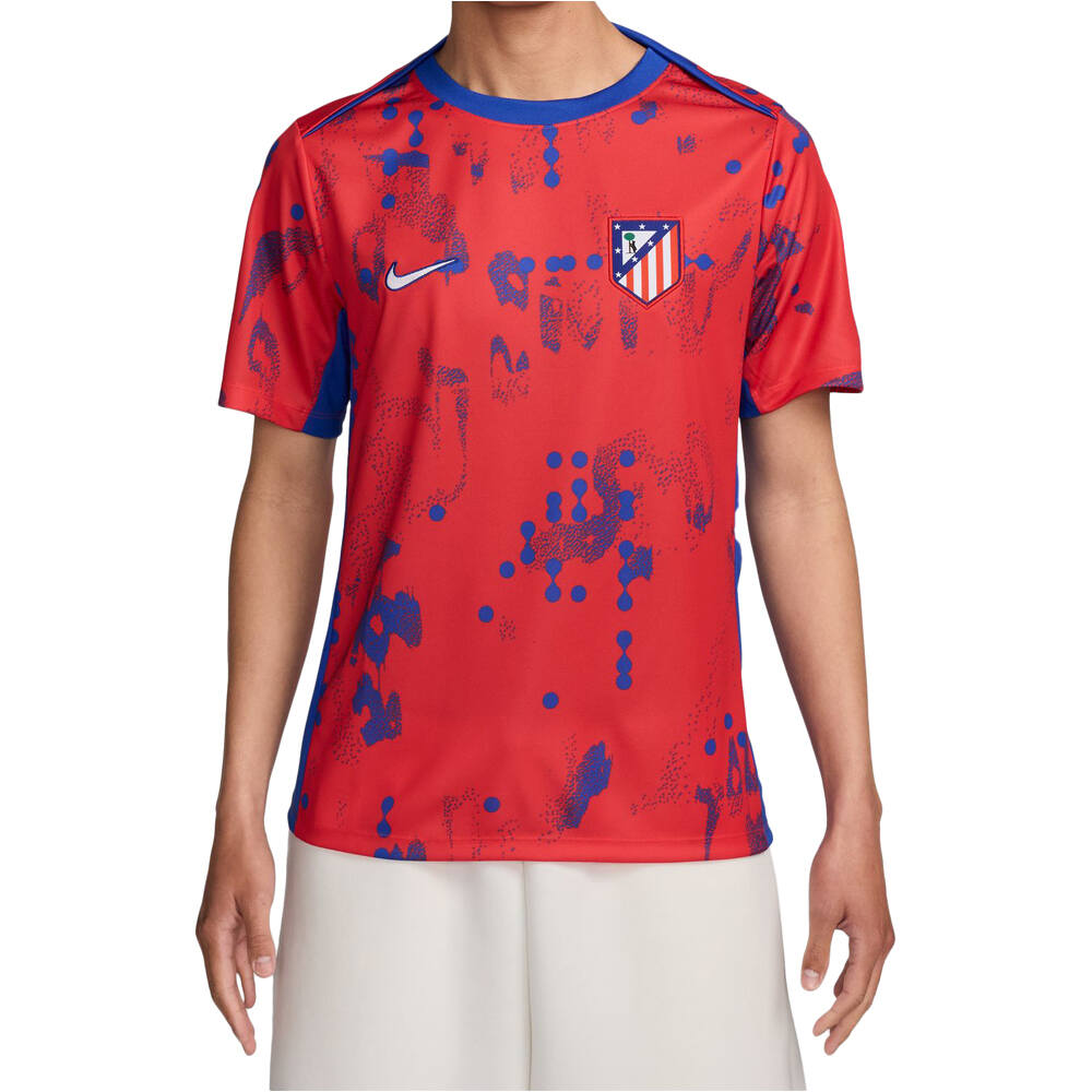 Nike camiseta de fútbol oficiales AT.MADRID 25 MNK DF ACDPR SS TOP K PM vista frontal