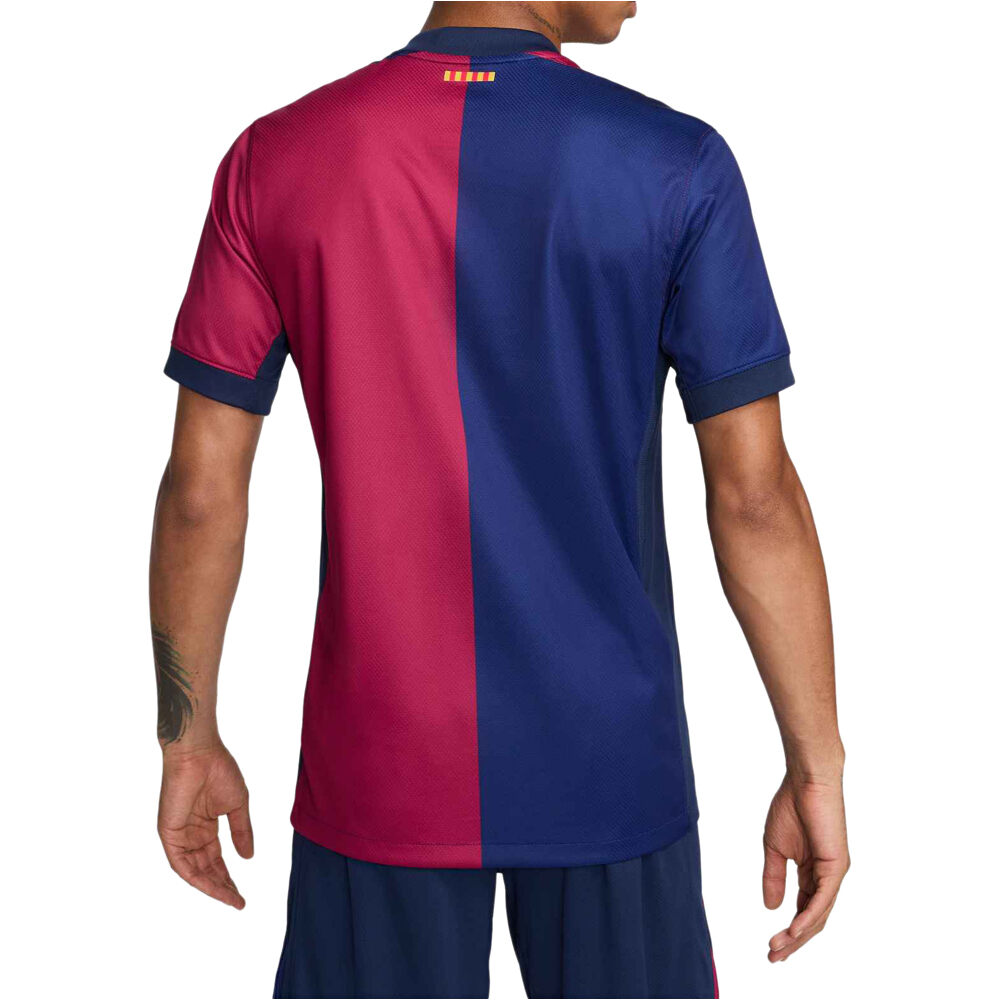 Nike camiseta de fútbol oficiales BARCELONA 25 M NK DF JSY SS STAD HM vista trasera