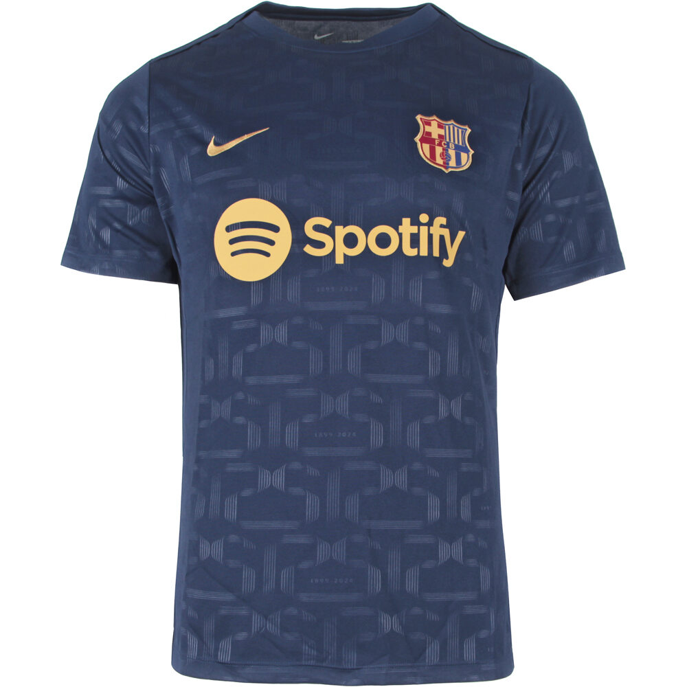 Nike camiseta de fútbol oficiales BARCELONA 25 MNK DF ACDPR SS TOPK HM PM vista frontal