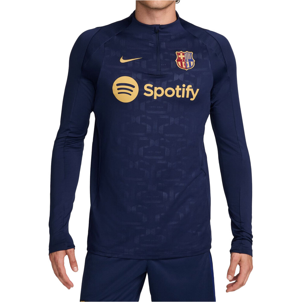 Nike camiseta de fútbol oficiales BARCELONA 25 MNK DF STRKDRILTOP KPMGXHM vista frontal