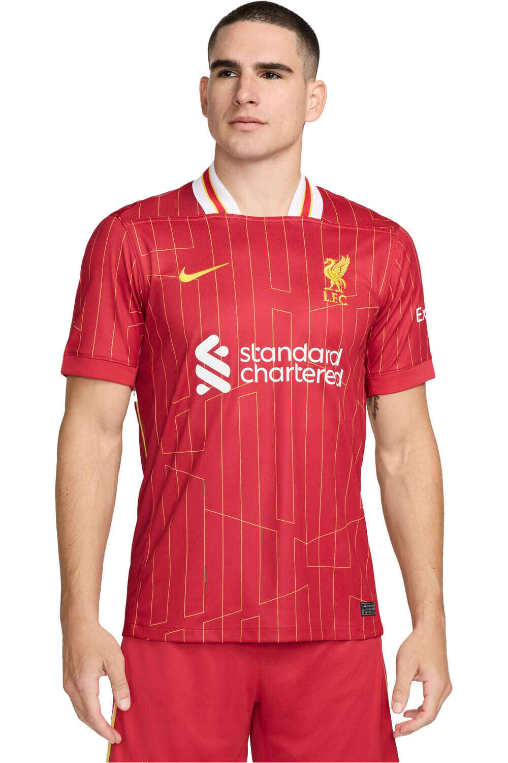 Nike camiseta de fútbol oficiales LIVERPOOL 25 M NK DF JSY SS STAD HM vista frontal