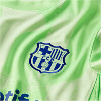 Nike camiseta de fútbol oficiales niño BARCELONA 25 Y NK DF JSY SS STAD 3R vista detalle