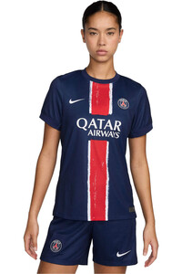 Nike camiseta de fútbol oficiales PSG 25 W NK DF STAD JSY SS HM vista frontal