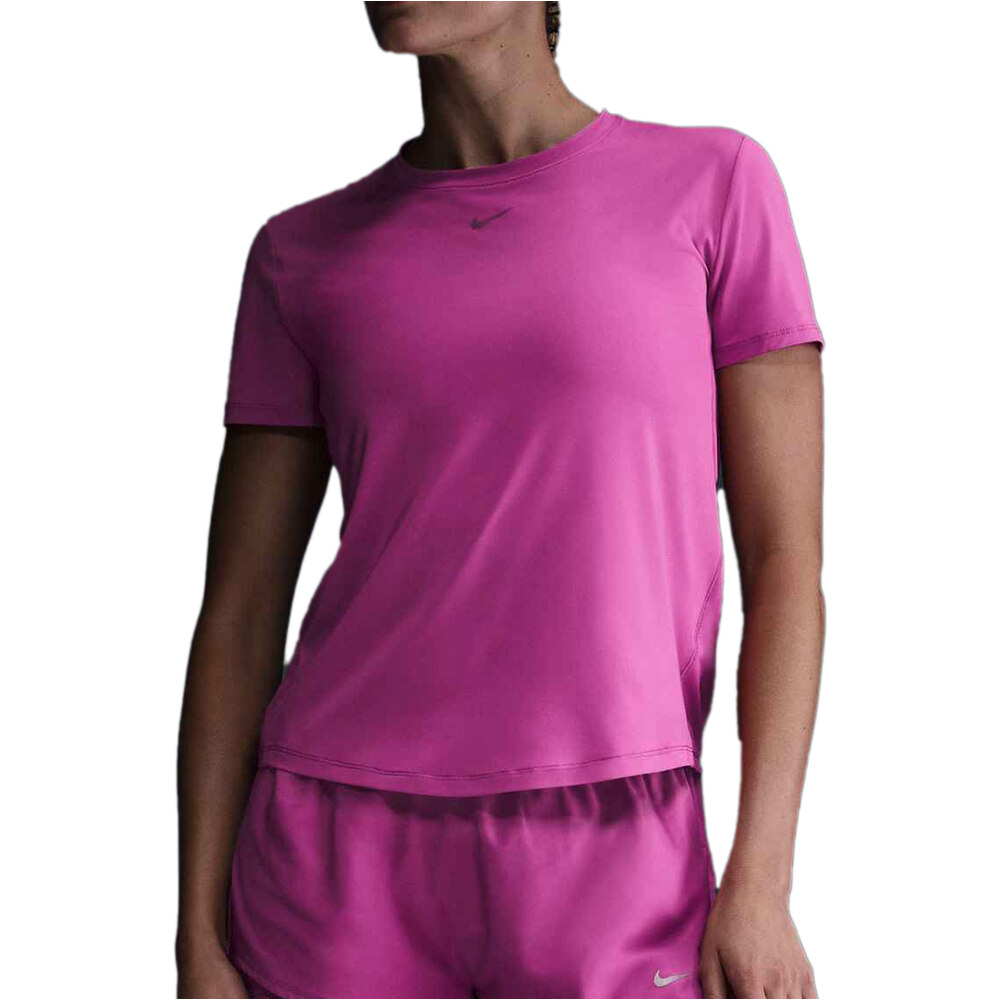 Nike camiseta entrenamiento manga corta mujer W NK ONE CLASSIC DF SS TOP vista frontal