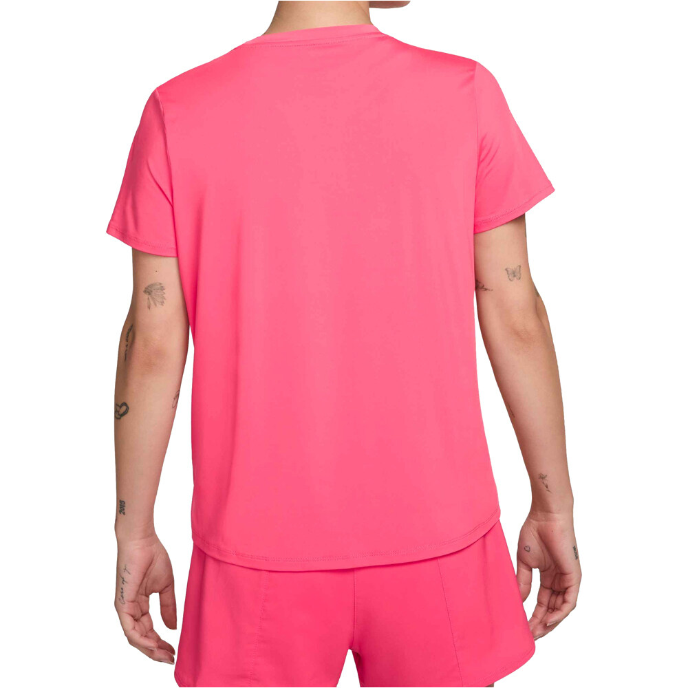 Nike camiseta entrenamiento manga corta mujer W NK ONE SWOOSH HBR DF SS TOP vista trasera