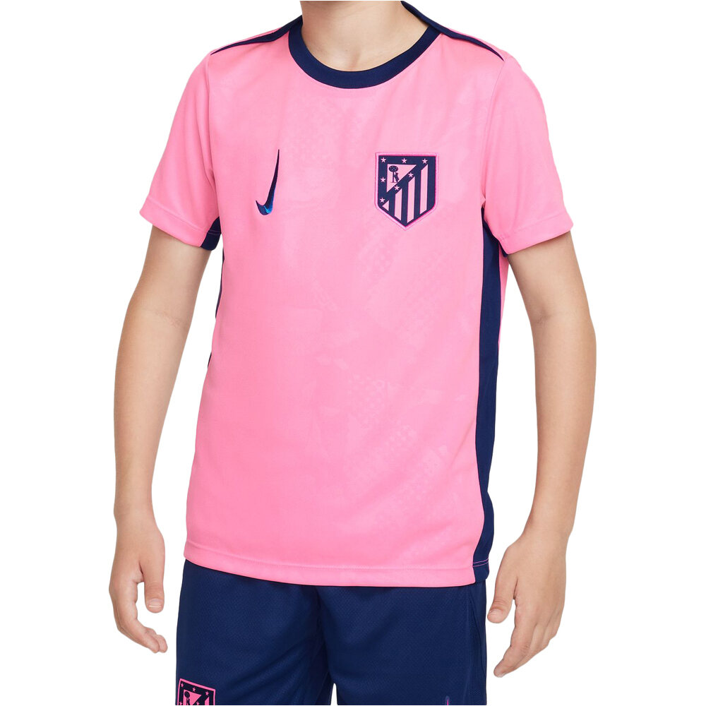 Nike camiseta entrenamiento niño AT.MADRID 25 YNK DF ACDPR SS TOP K3R PM vista frontal