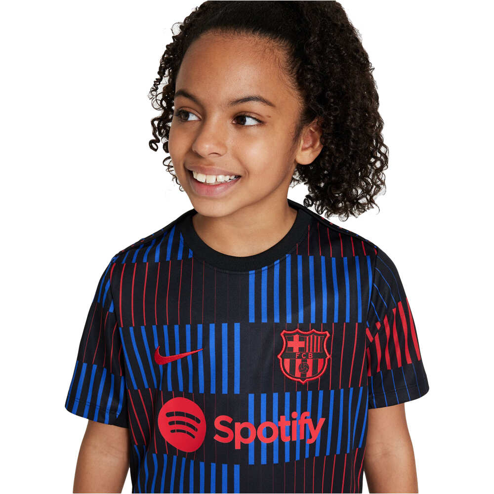 Nike camiseta entrenamiento niño BARCELONA 25 YNK DF ACDPR SS TOP K AWPM vista detalle