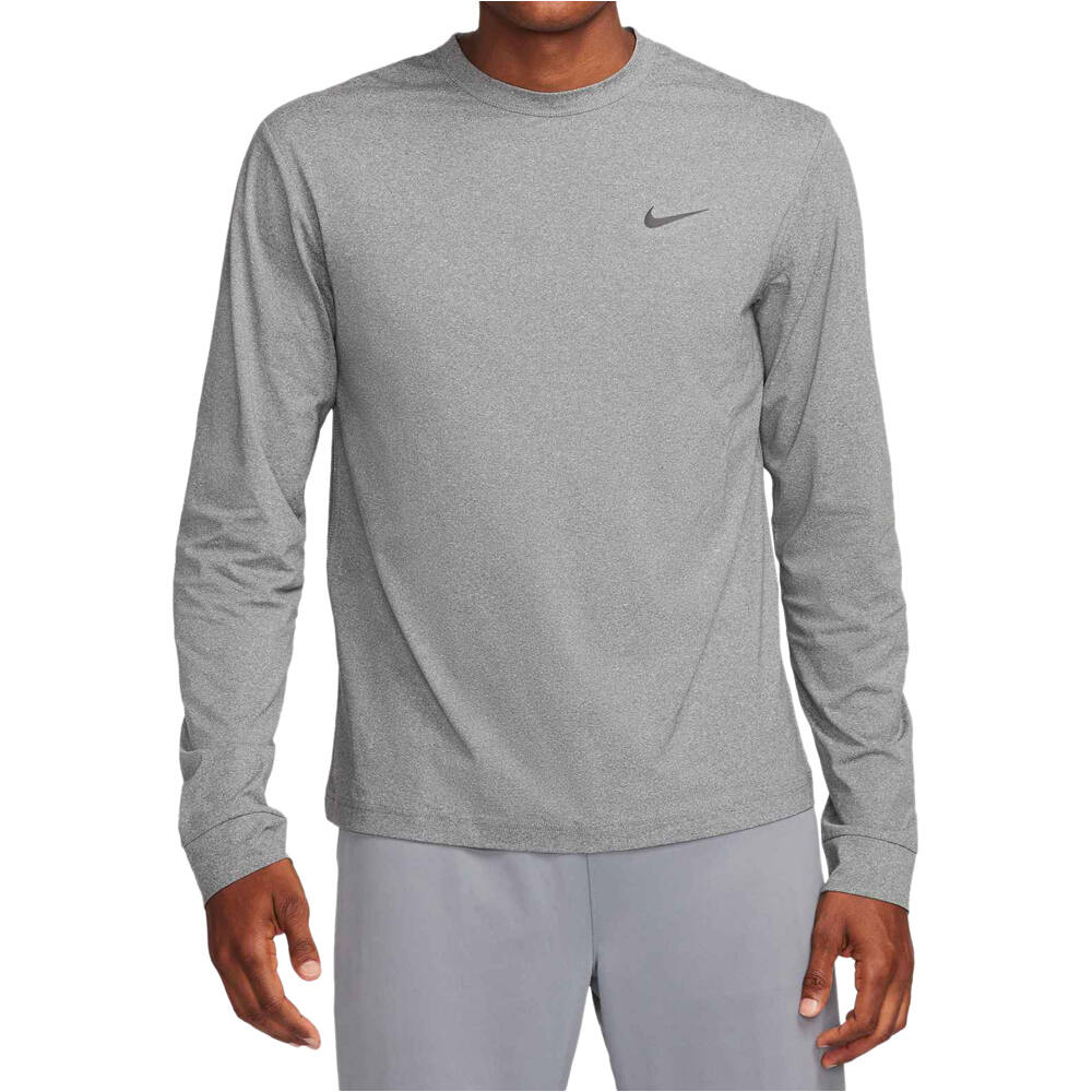 Nike camiseta fitness hombre M NK DF UV HYVERSE LS vista frontal