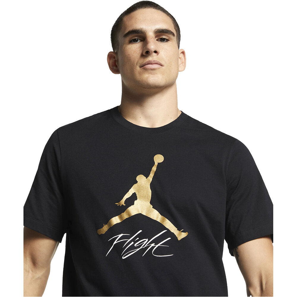 Nike camiseta manga corta hombre JUMPMAN FLIGHT HBR TEE vista detalle