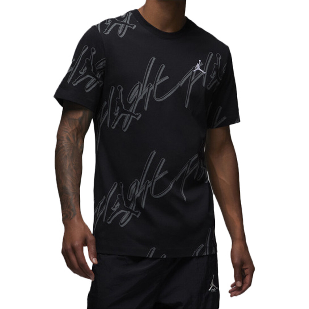 Nike camiseta manga corta hombre M J FLT ESS JM AOP SS CREW vista frontal