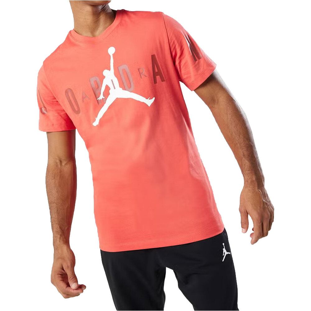 Nike camiseta manga corta hombre M J JD AIR STRETCH SS CREW vista frontal