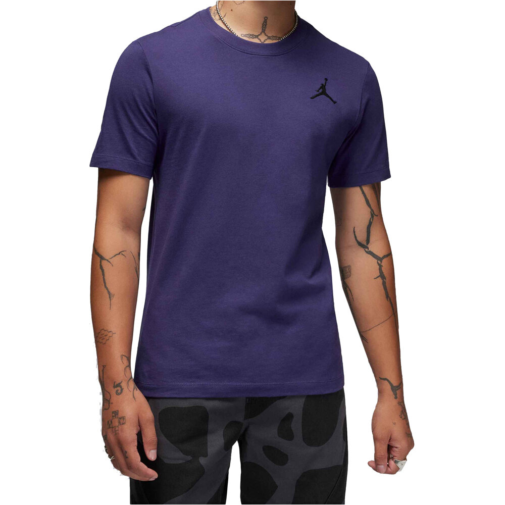 Nike camiseta manga corta hombre M J JUMPMAN EMB SS CREW vista frontal