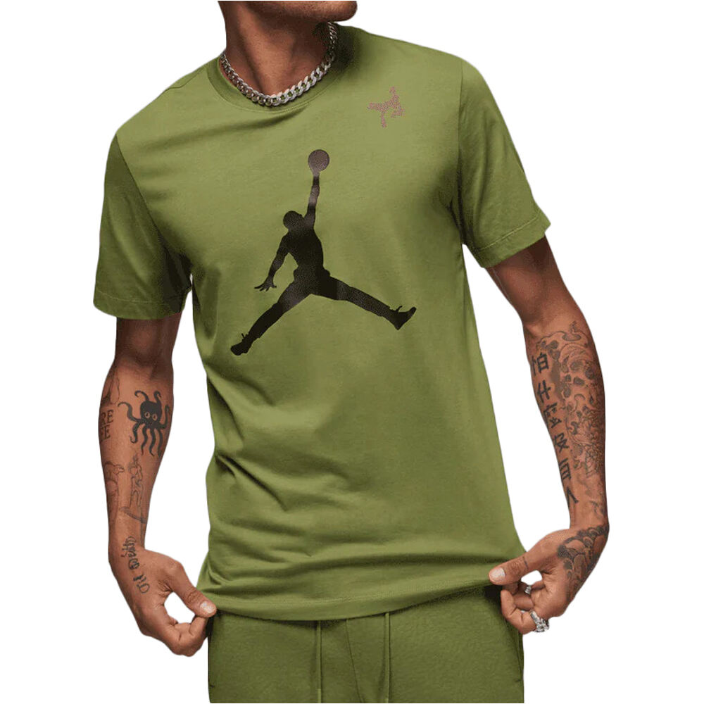 Nike camiseta manga corta hombre M J JUMPMAN SS CREW vista frontal