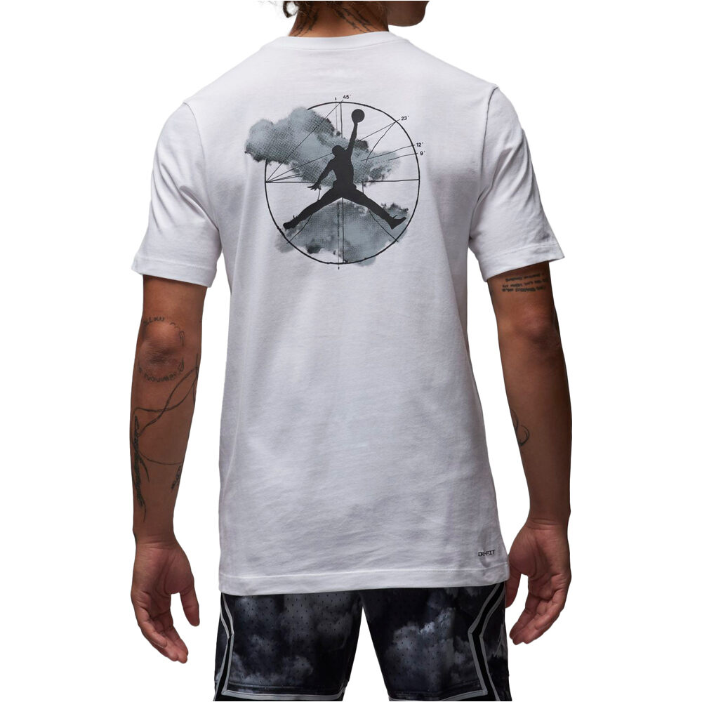 Nike camiseta manga corta hombre M J SPRT GFX SS CREW vista trasera