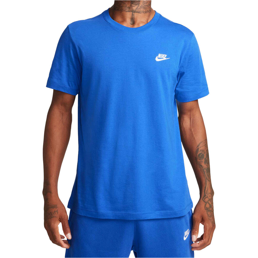 Nike camiseta manga corta hombre M NSW CLUB TEE vista frontal