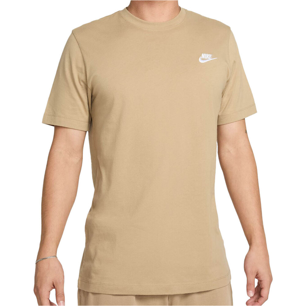 Nike camiseta manga corta hombre M NSW CLUB TEE vista frontal