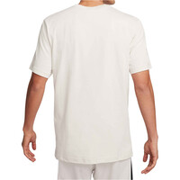 Nike camiseta manga corta hombre M NSW SP SS TOP vista trasera