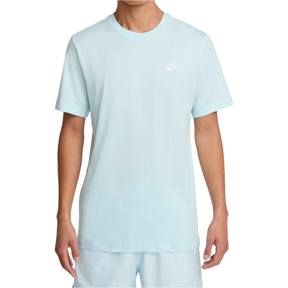 Nike camiseta manga corta hombre _M_M NSW CLUB TEE vista frontal