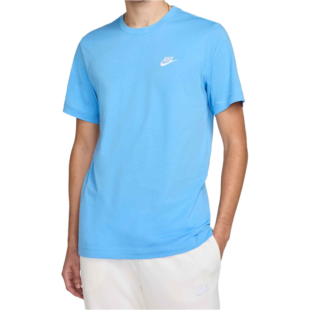 Nike camiseta manga corta hombre _M_M NSW CLUB TEE vista frontal