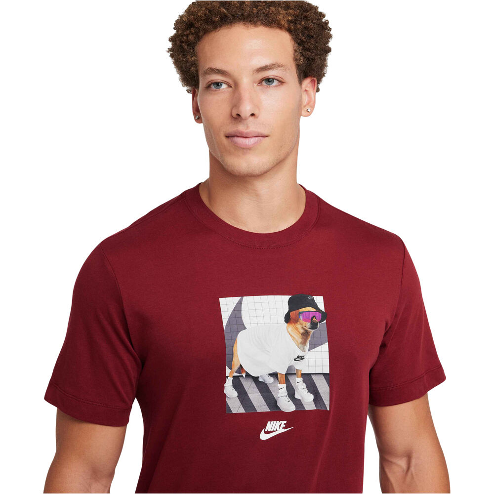 Nike camiseta manga corta hombre U NSW TEE HBR OPEN 1 HO24 vista detalle