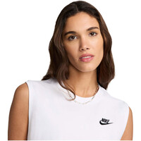 Nike camiseta manga corta mujer W NSW CLUB CRP SL TEE vista detalle