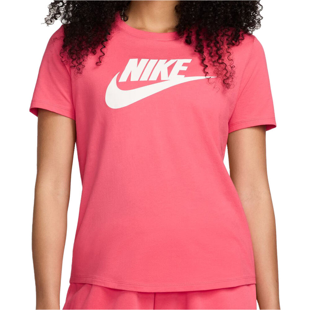 Nike camiseta manga corta mujer W NSW CLUB SS TEE ICN FTRA vista frontal