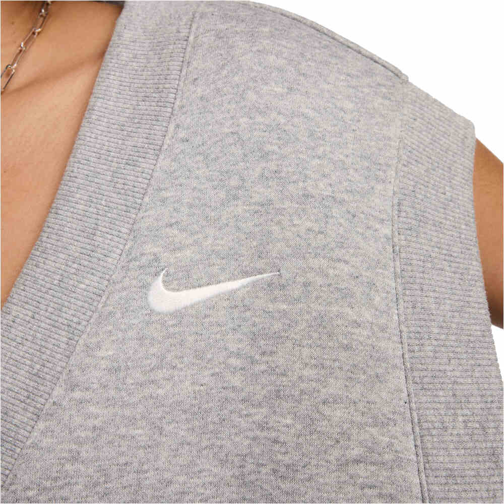 Nike camiseta manga larga mujer W NSW PHNX FLC SLVLS VNECK CRP 03