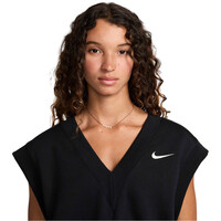 Nike camiseta manga larga mujer W NSW PHNX FLC SLVLS VNECK CRP vista detalle