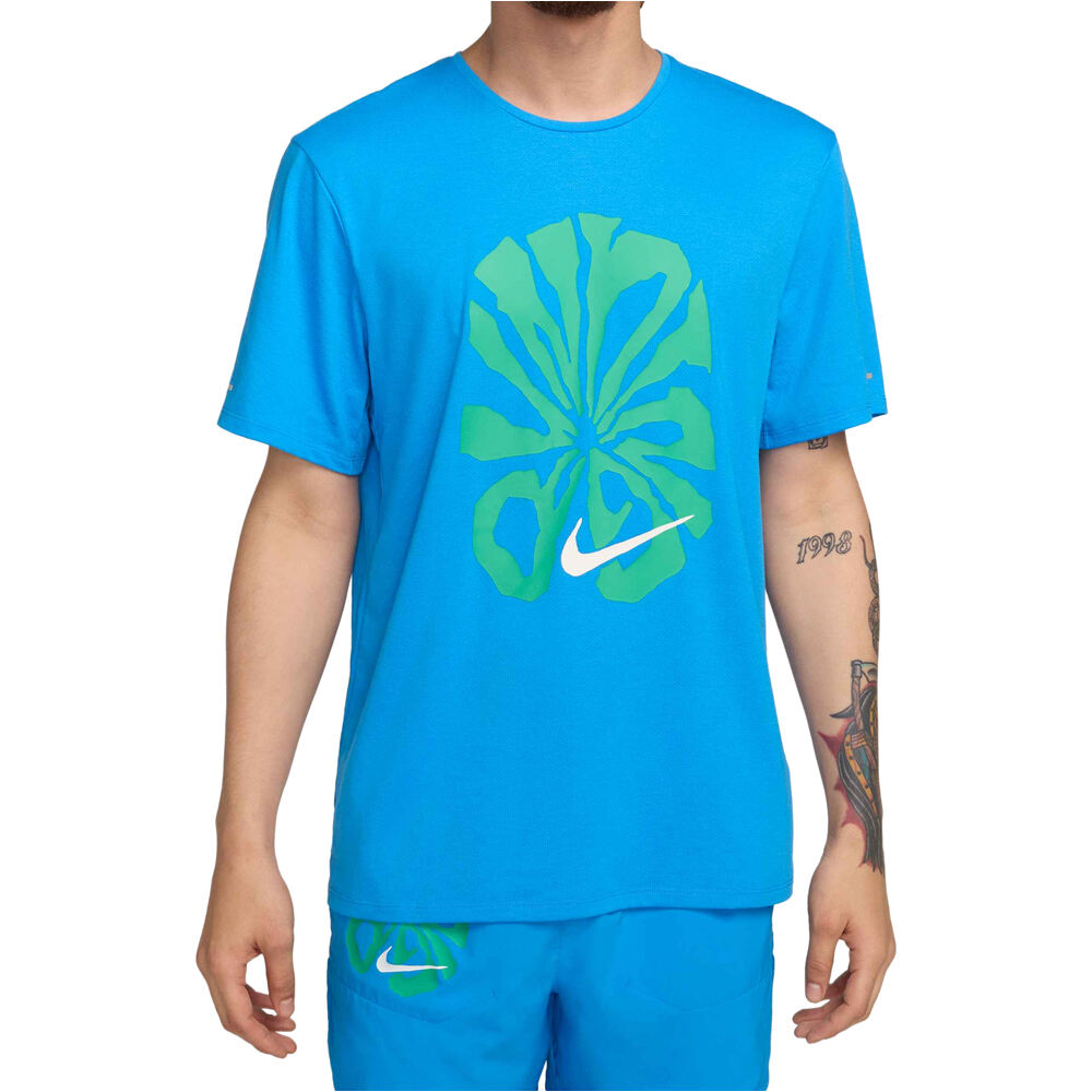 Nike camiseta técnica manga corta hombre M NK DF RISE 365 RUN ENERGY SS vista frontal