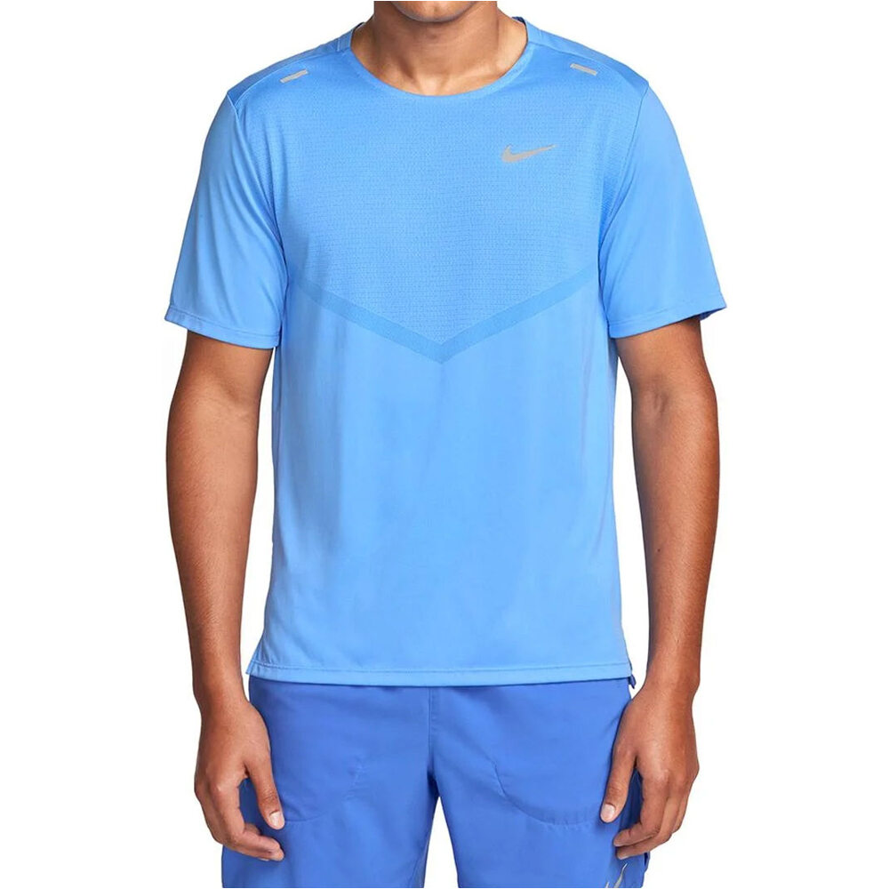 Nike camiseta técnica manga corta hombre M NK DF RISE 365 SS vista frontal