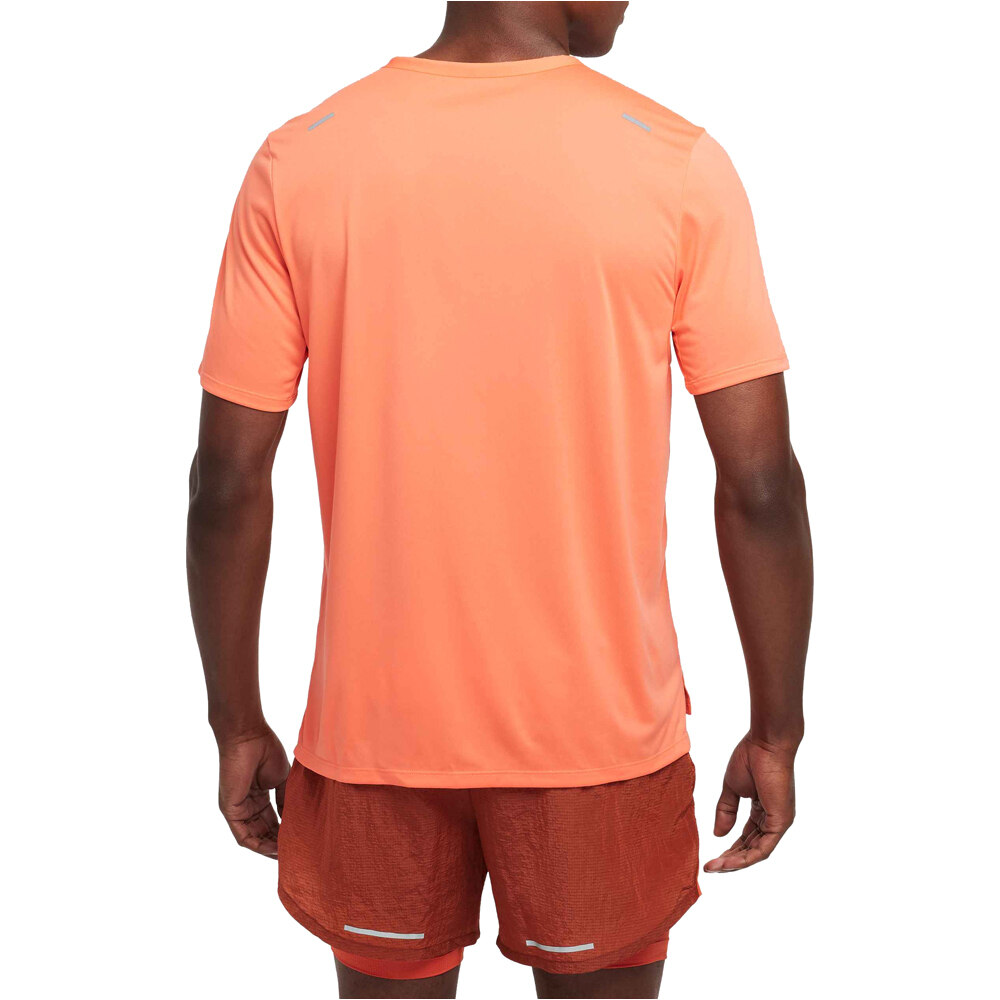 Nike camiseta técnica manga corta hombre M NK DF RISE 365 SS vista trasera