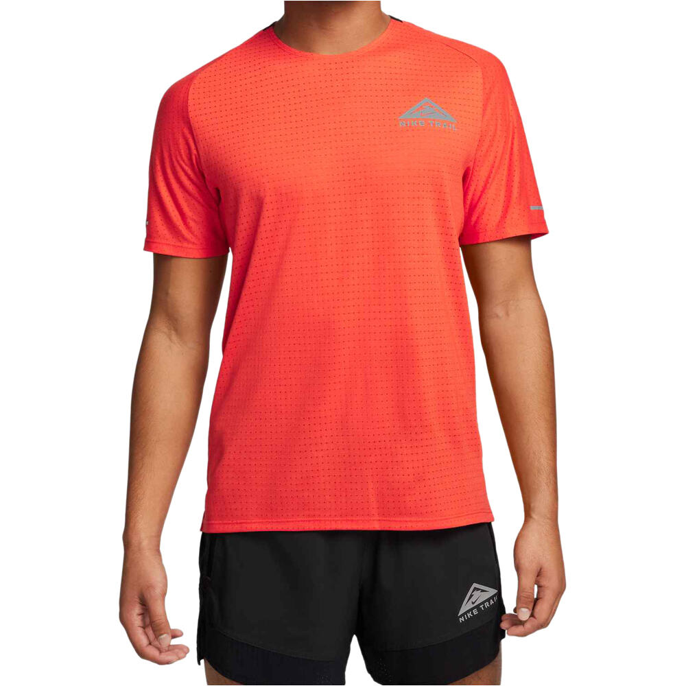 Nike camiseta técnica manga corta hombre M NK DF SOLAR CHASE SS TOP vista frontal