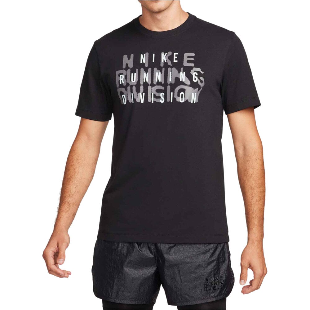 Nike camiseta técnica manga corta hombre M NK DF TEE RUN DIV HO23 vista frontal