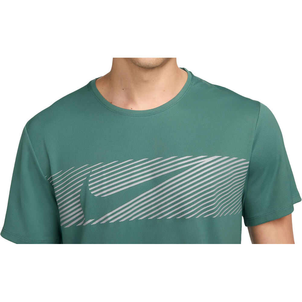 Nike camiseta técnica manga corta hombre M NK FLASH MILER TOP vista detalle