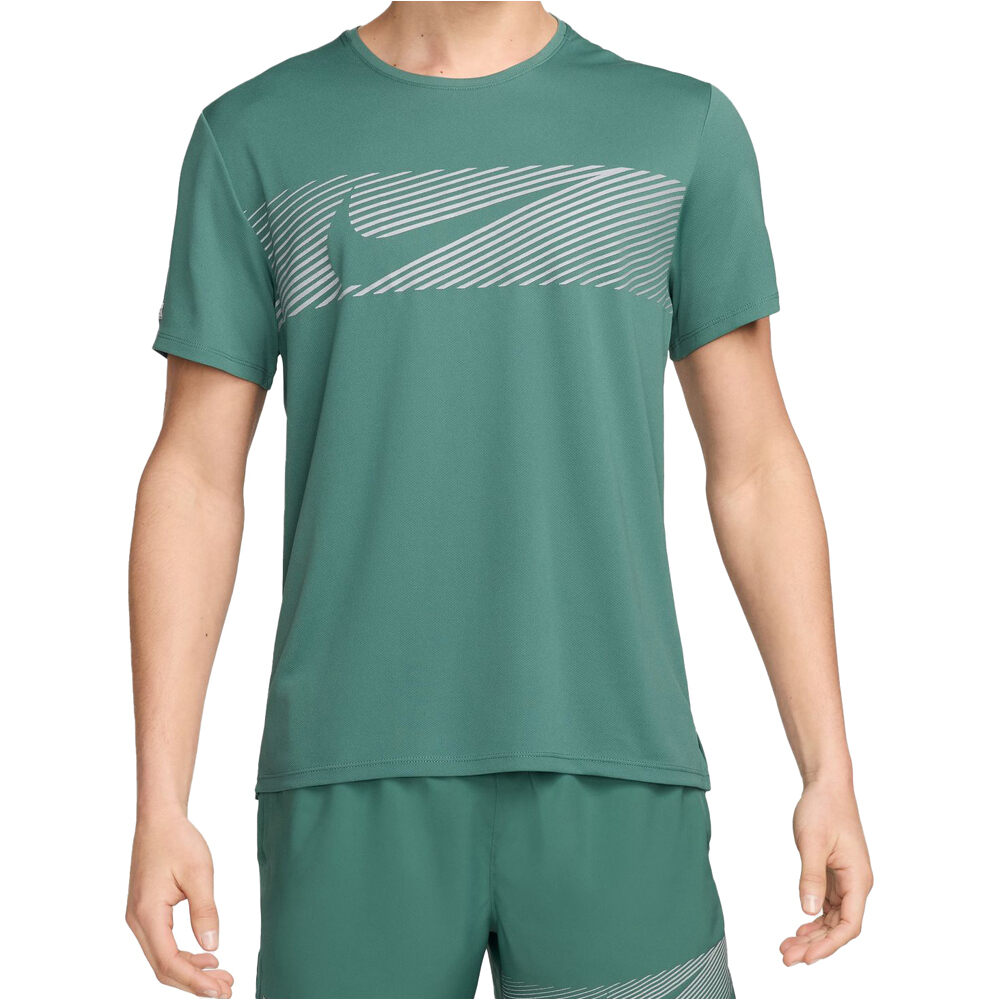 Nike camiseta técnica manga corta hombre M NK FLASH MILER TOP vista frontal