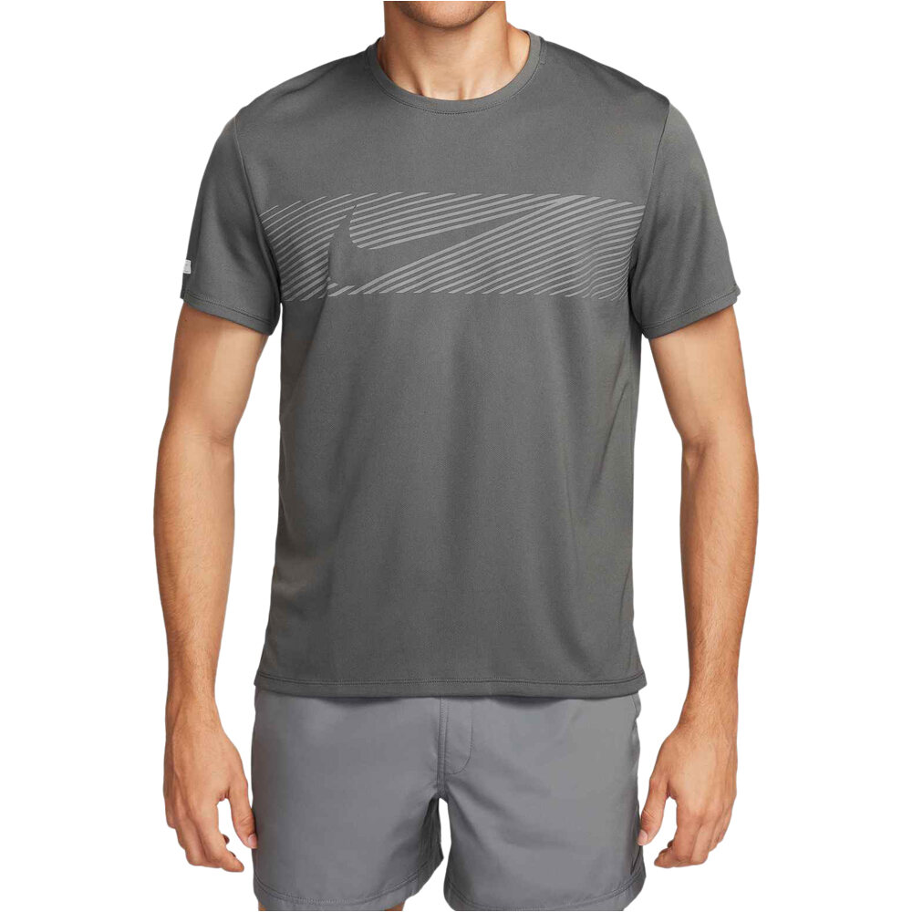 Nike camiseta técnica manga corta hombre M NK FLASH MILER TOP vista frontal