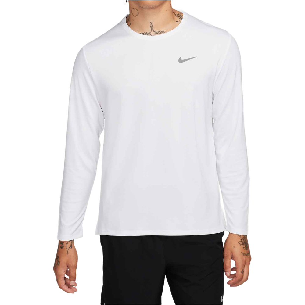 Nike camiseta técnica manga larga hombre M NK DF UV MILER TOP LS vista frontal