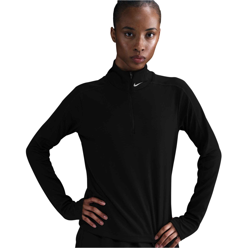 Nike camiseta técnica manga larga mujer W NK DF PACER HZ GLS vista detalle