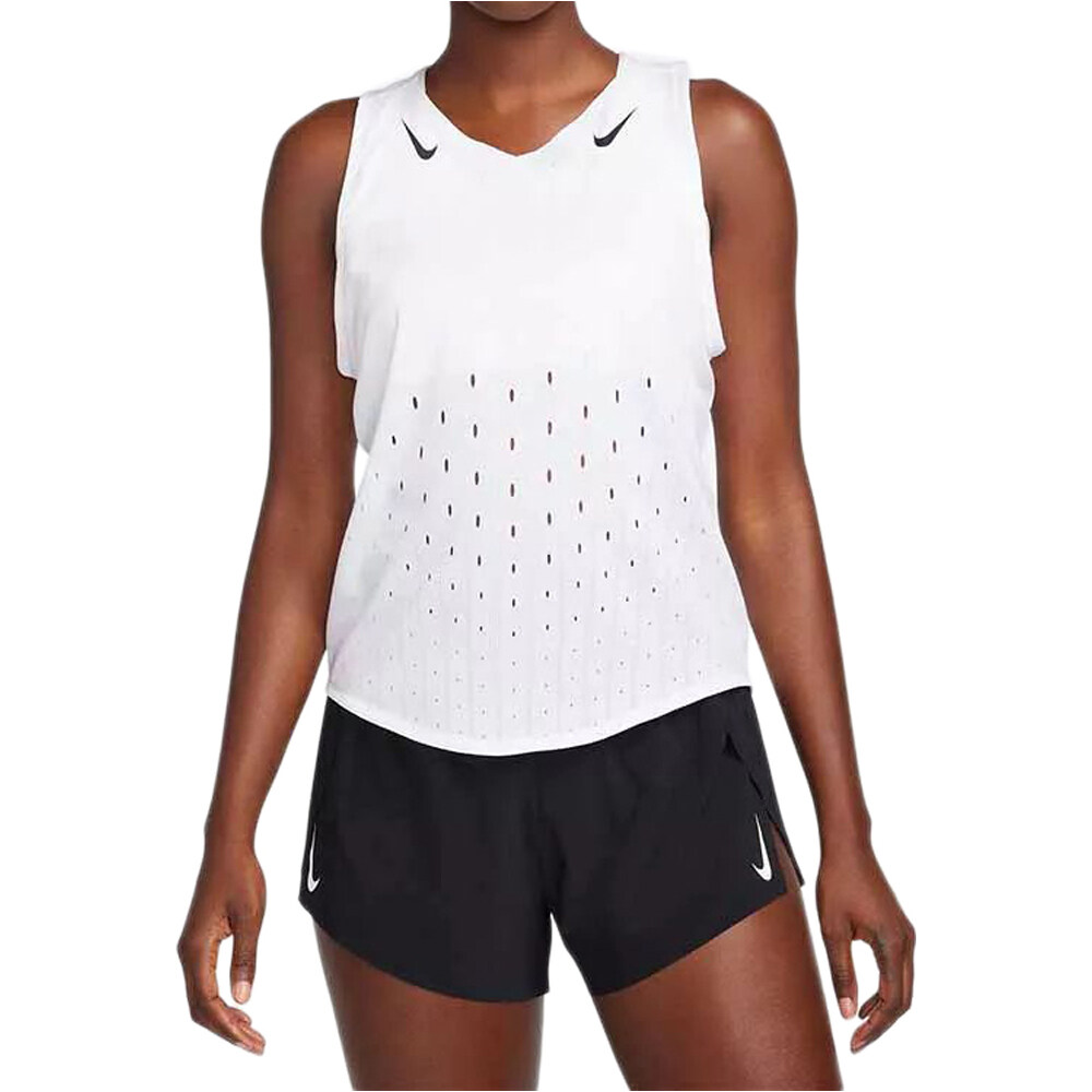 Nike camiseta técnica tirantes mujer W NK ARSWFT DFADV SINGLET vista frontal