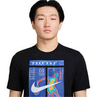 Nike camiseta tenis manga corta hombre M NKCT DF TEE OC vista detalle