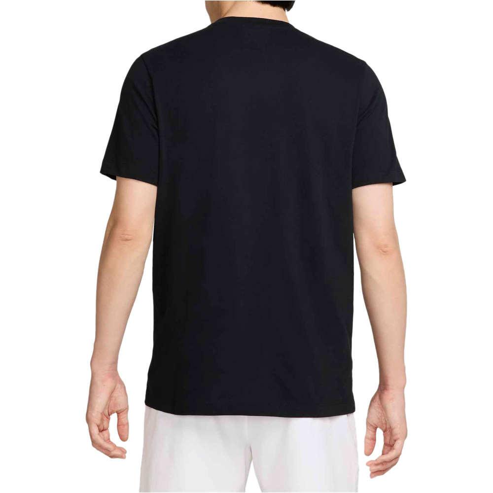 Nike camiseta tenis manga corta hombre M NKCT DF TEE OC vista trasera