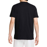 Nike camiseta tenis manga corta hombre M NKCT DF TEE OC vista trasera