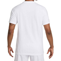 Nike camiseta tenis manga corta hombre M NKCT DF TEE OC vista trasera