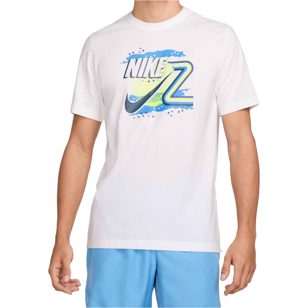 Nike camiseta tenis manga corta hombre M NKCT DF TEE SP25 vista frontal