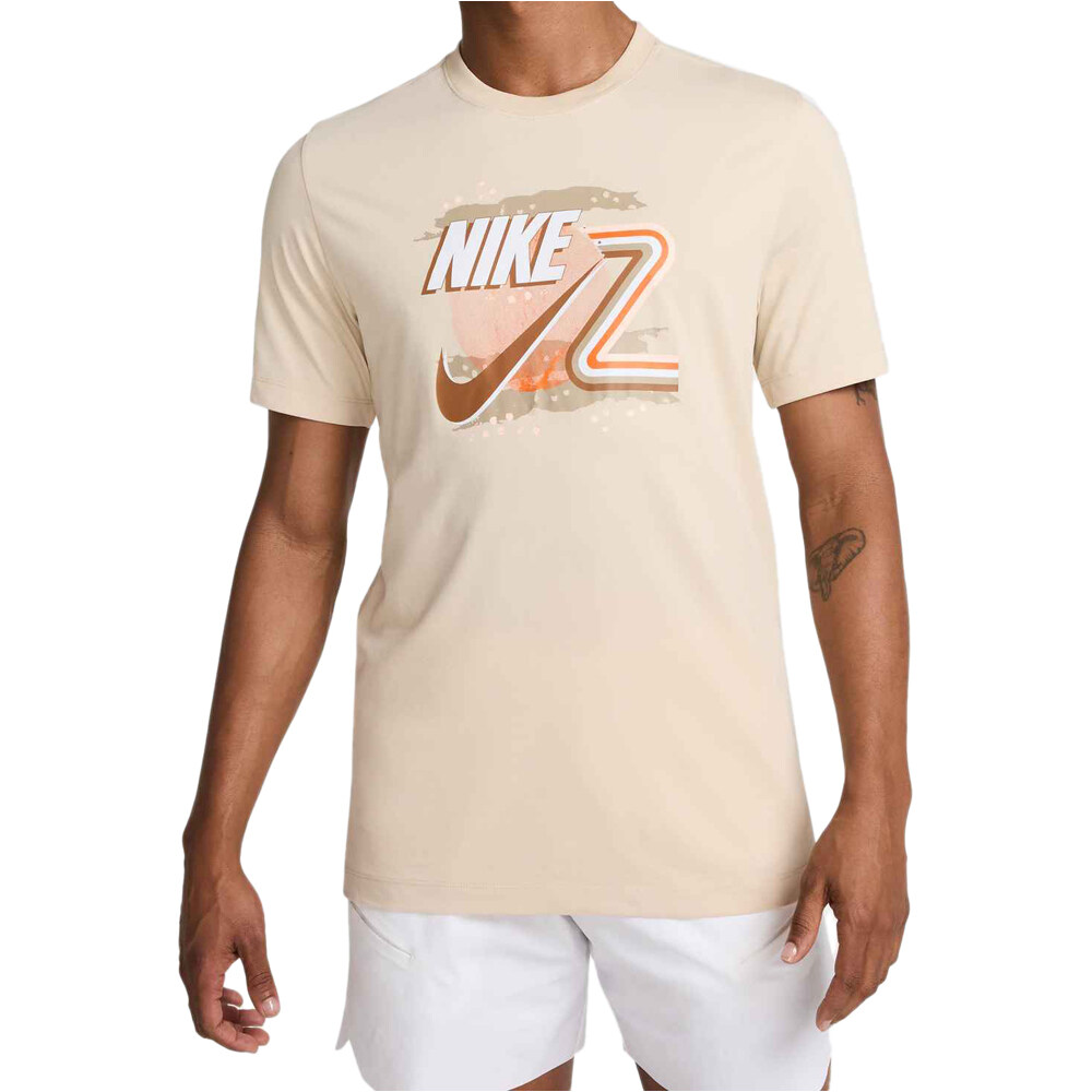 Nike camiseta tenis manga corta hombre M NKCT DF TEE SP25 vista frontal