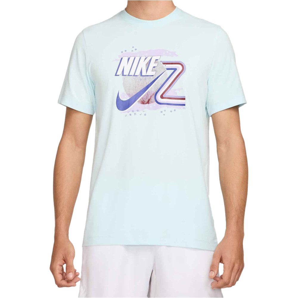 Nike camiseta tenis manga corta hombre M NKCT DF TEE SP25 vista frontal